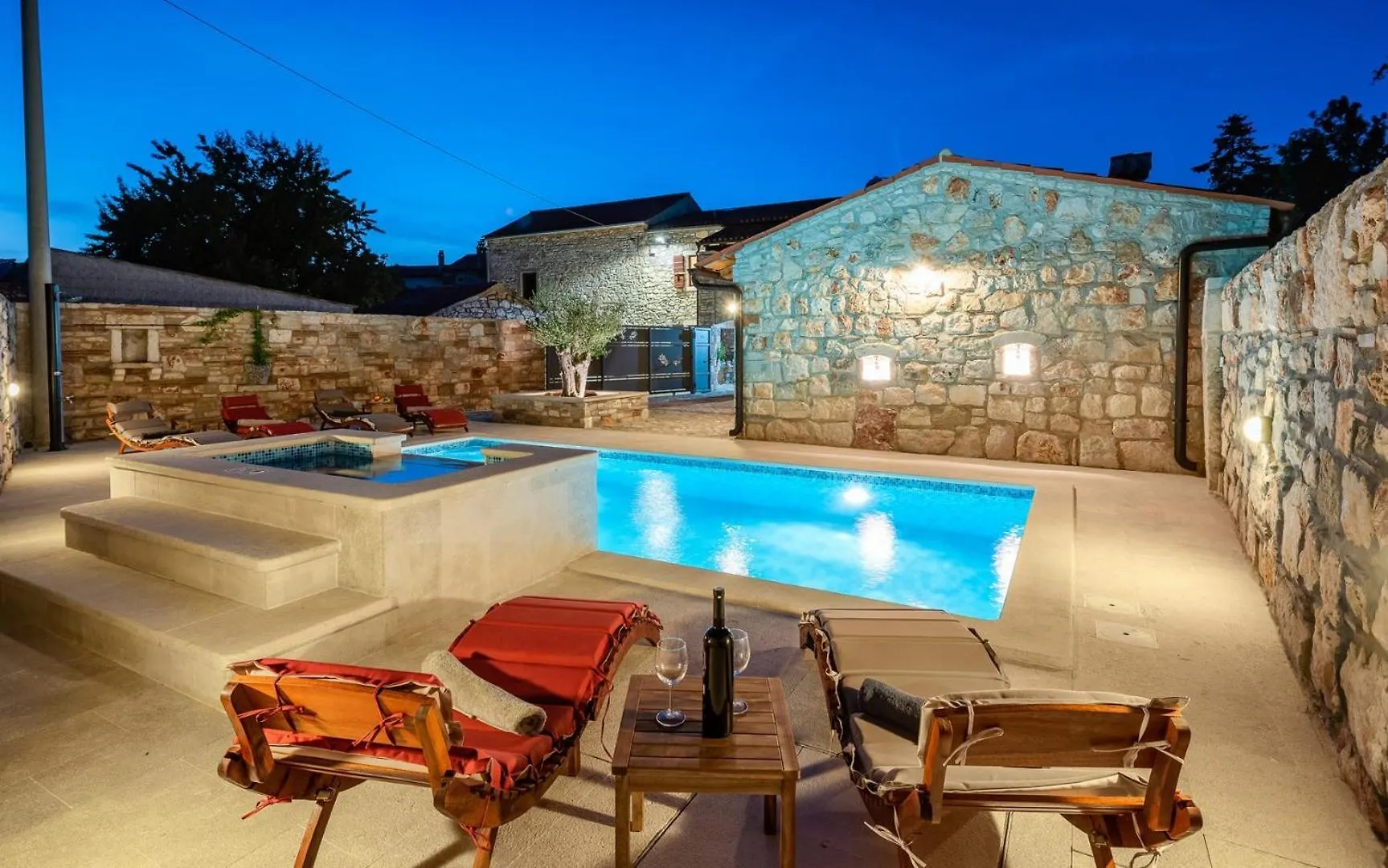 Rustic Stone Holiday House With Pool Marcana 0*,  Croatia