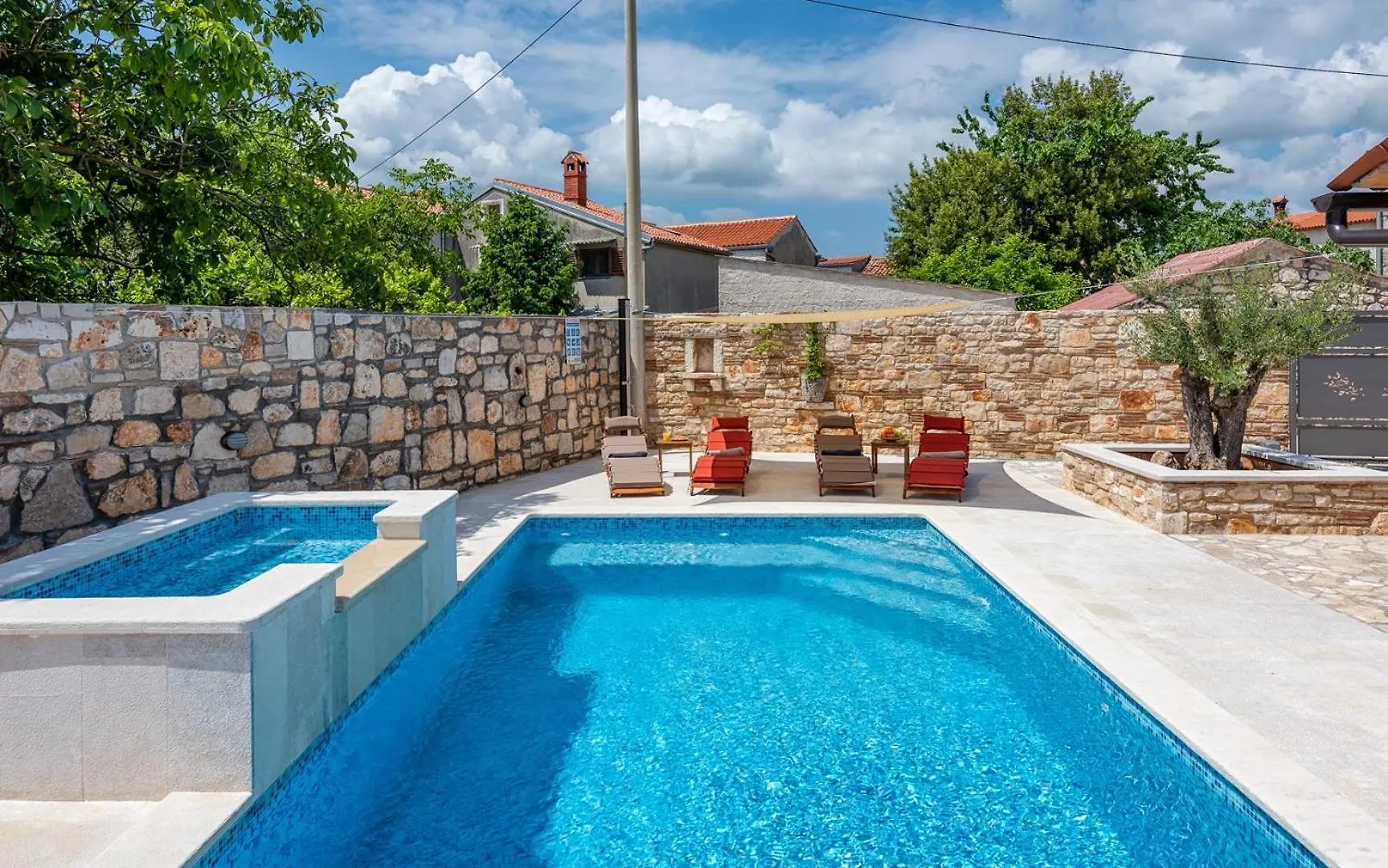 Rustic Stone Holiday House With Pool Marcana 0*,  Croatia