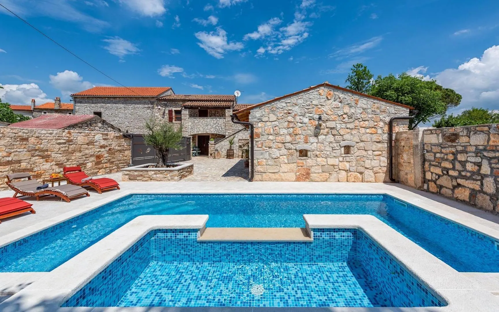 Rustic Stone Holiday House With Pool Marcana 0*,  Croatia