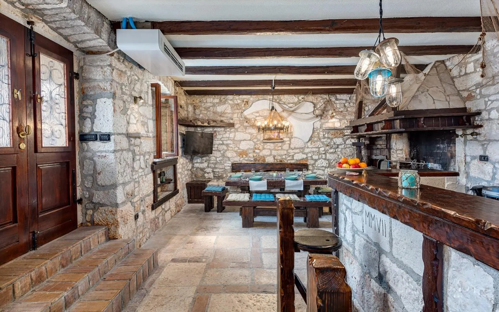 Holiday home Rustic Stone Holiday House With Pool Marcana Croatia