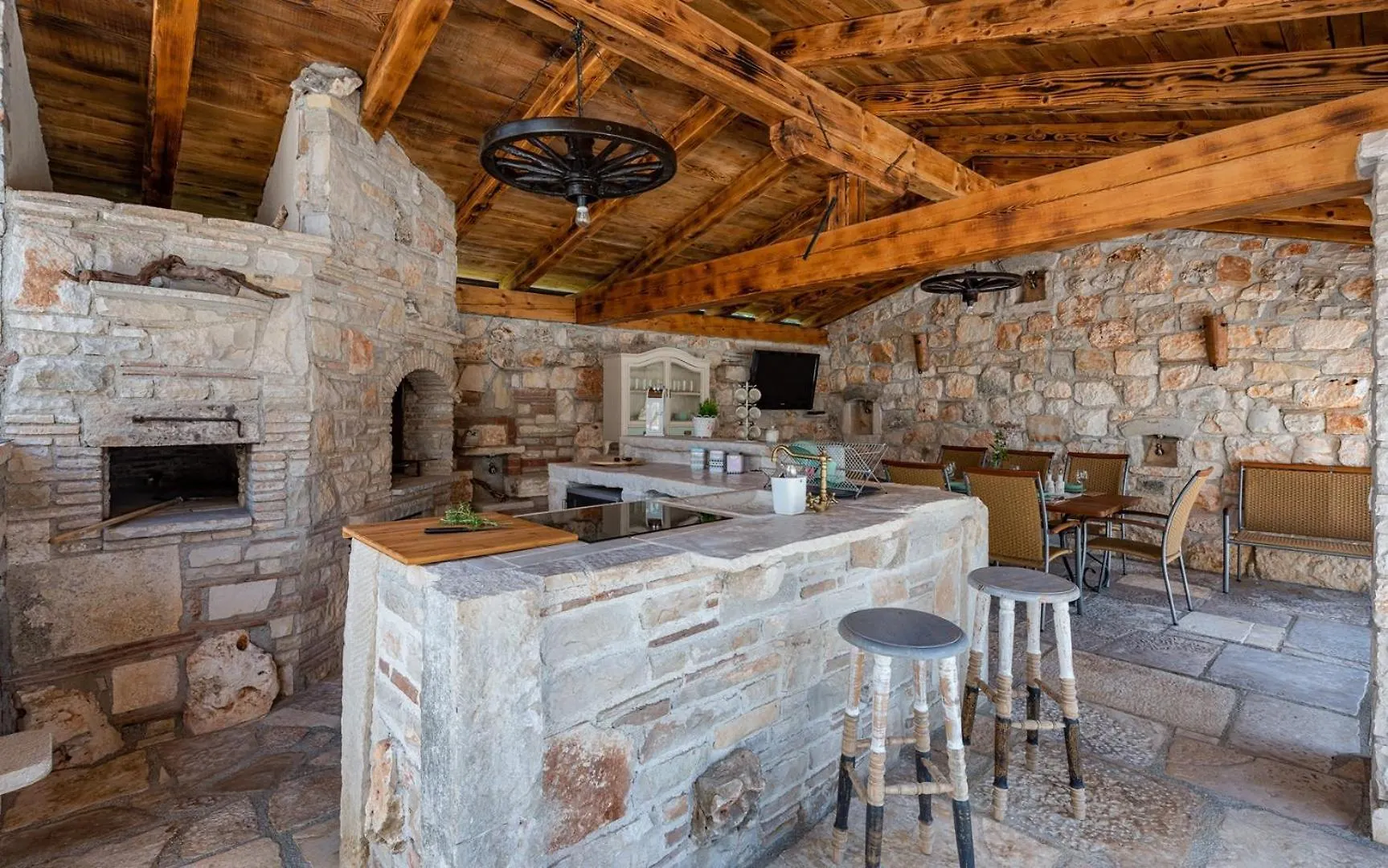 Holiday home Rustic Stone Holiday House With Pool Marcana